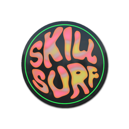 Sticker | Coral Skill Surf (Holo)