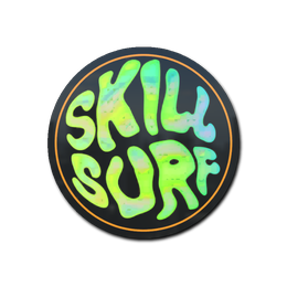 Sticker | Ocean Sunset Skill Surf (Holo)