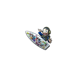 free cs2 skins Sticker | Sticker Bomb Surf Ava (Foil)