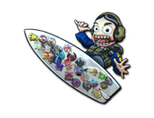 Sticker | Sticker Bomb Surf Ava (Foil)