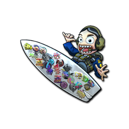 Sticker Bomb Surf Ava (Foil)
