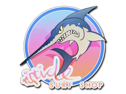 Sticker | Miami Stabbyfish