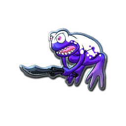 Ultraviolet Poison Frog (Foil)