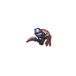 free cs2 skins Sticker | Crimson Web Poison Frog (Foil)