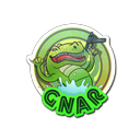 Sticker | Green Gnar