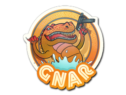 Sticker | Orange Gnar/20fx20