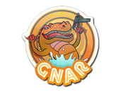 Sticker | Orange Gnar