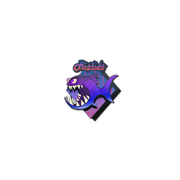 Sticker | Purple Jaggyfish