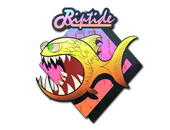 Sticker | Yellow Jaggyfish