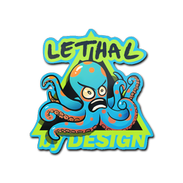 Sticker | Blue Lethal