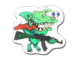 Sticker | Green Shark Shooter