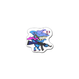 Sticker | Blue Shark Shooter