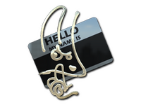 Sticker | Hello M4A1-S (Gold)