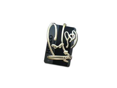 Aufkleber | Hallo M4A4 (Gold)