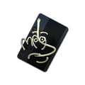 Sticker | Hello MP9 (Gold)
