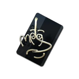 Sticker | Hello MP9 (Gold)