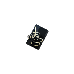 Sticker | Hello MP9 (Gold)