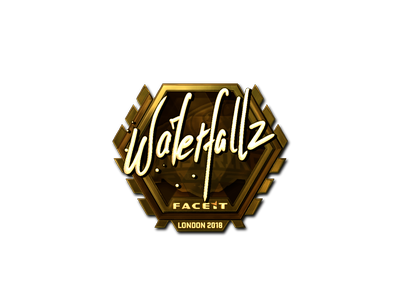 Çıkartma | waterfaLLZ (Altın) | Londra 2018