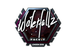 Sticker | waterfaLLZ (Foil) | London 2018