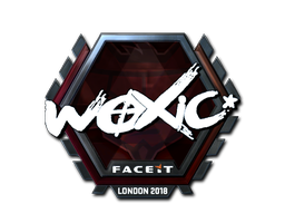 Sticker | woxic (Foil) | London 2018