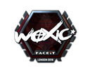 Sticker | woxic (Foil) | London 2018