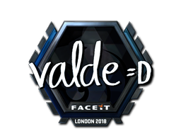 Sticker | v4lde (Foil) | London 2018