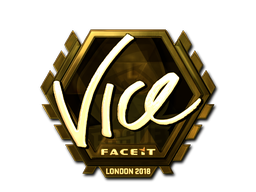 vice (золотая) | Лондон 2018