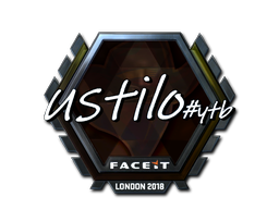 Sticker | USTILO (Foil) | London 2018