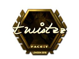 Twistzz (золотая) | Лондон 2018