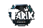 Sticker | tarik (Foil) | London 2018