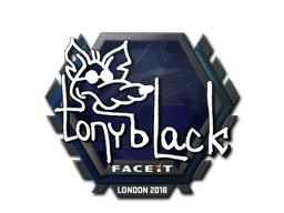 Наліпка | tonyblack | Лондон 2018