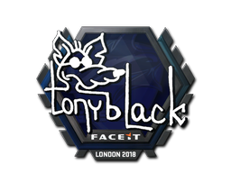 스티커 | tonyblack | London 2018