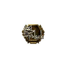 Sticker | tonyblack (Gold) | London 2018