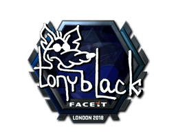 스티커 | tonyblack (Foil) | London 2018