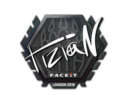 Pegatina | tiziaN | Londres 2018