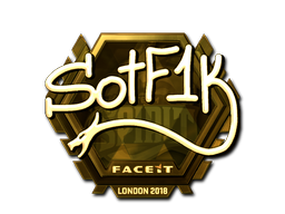 S0tF1k (золотая) | Лондон 2018