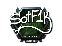 Sticker | S0tF1k (Foil) | London 2018