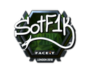 Sticker | S0tF1k (Foil) | London 2018