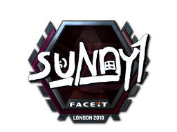 Наліпка | suNny (лискуча) | Лондон 2018