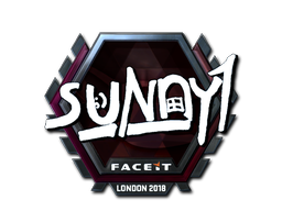 Pegatina | suNny (reflectante) | Londres 2018