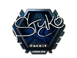 Pegatina | STYKO (reflectante) | Londres 2018