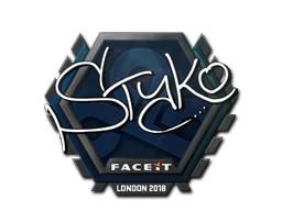 Autocolante | STYKO | Londres 2018