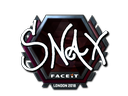 Sticker | Snax (Foil) | London 2018