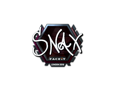 Autocolante | Snax (Foil) | Londres 2018
