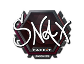 Sticker | Snax | London 2018