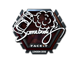 스티커 | somebody (Foil) | London 2018