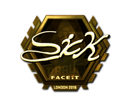 Sticker | SicK (Gold) | London 2018