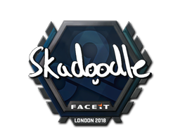 Naklejka | Skadoodle | Londyn 2018