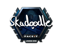 Autocolante | Skadoodle (Foil) | Londres 2018