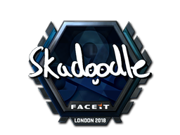 Sticker | Skadoodle (Foil) | London 2018 image